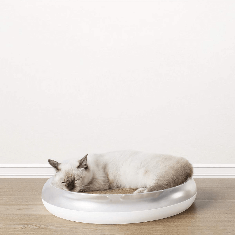 cardboard cat scratcher bed