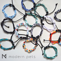 Thumbnail for Premium Designer Dog Bandana with Matching Bracelet