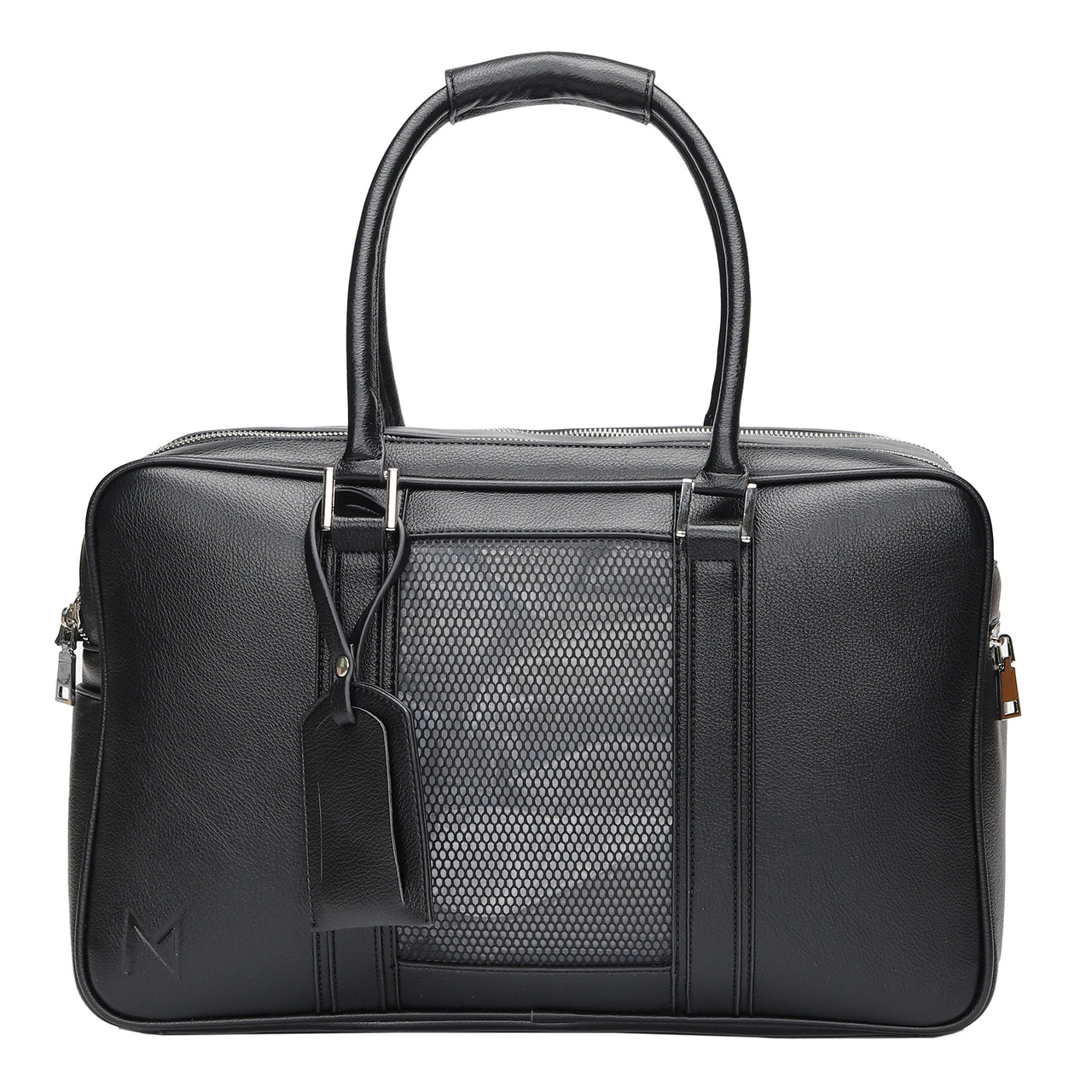 Leather best sale pet carrier