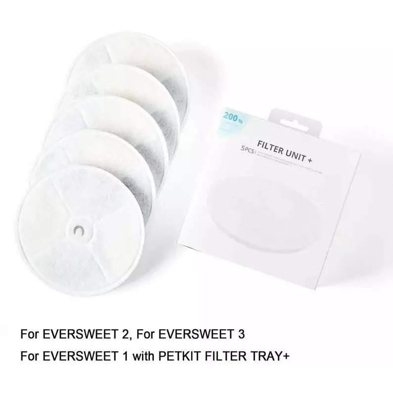 PETKIT Water Fountain Filters (Eva Solo) - 5 Pack