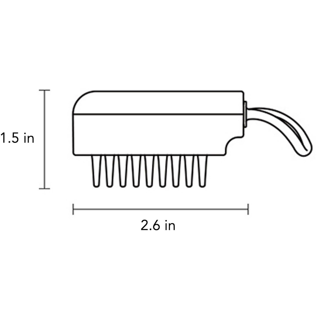 Dog and Cat Comb and Massage Brush Modern Pets